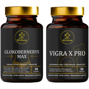 Glukobernerys Max i VigraX Pro